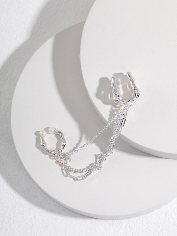 Sterling Sliver Bracelet 18K White Gold Plated