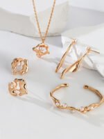 Sterling Sliver Cuff Bracelet 18K White Gold Plated